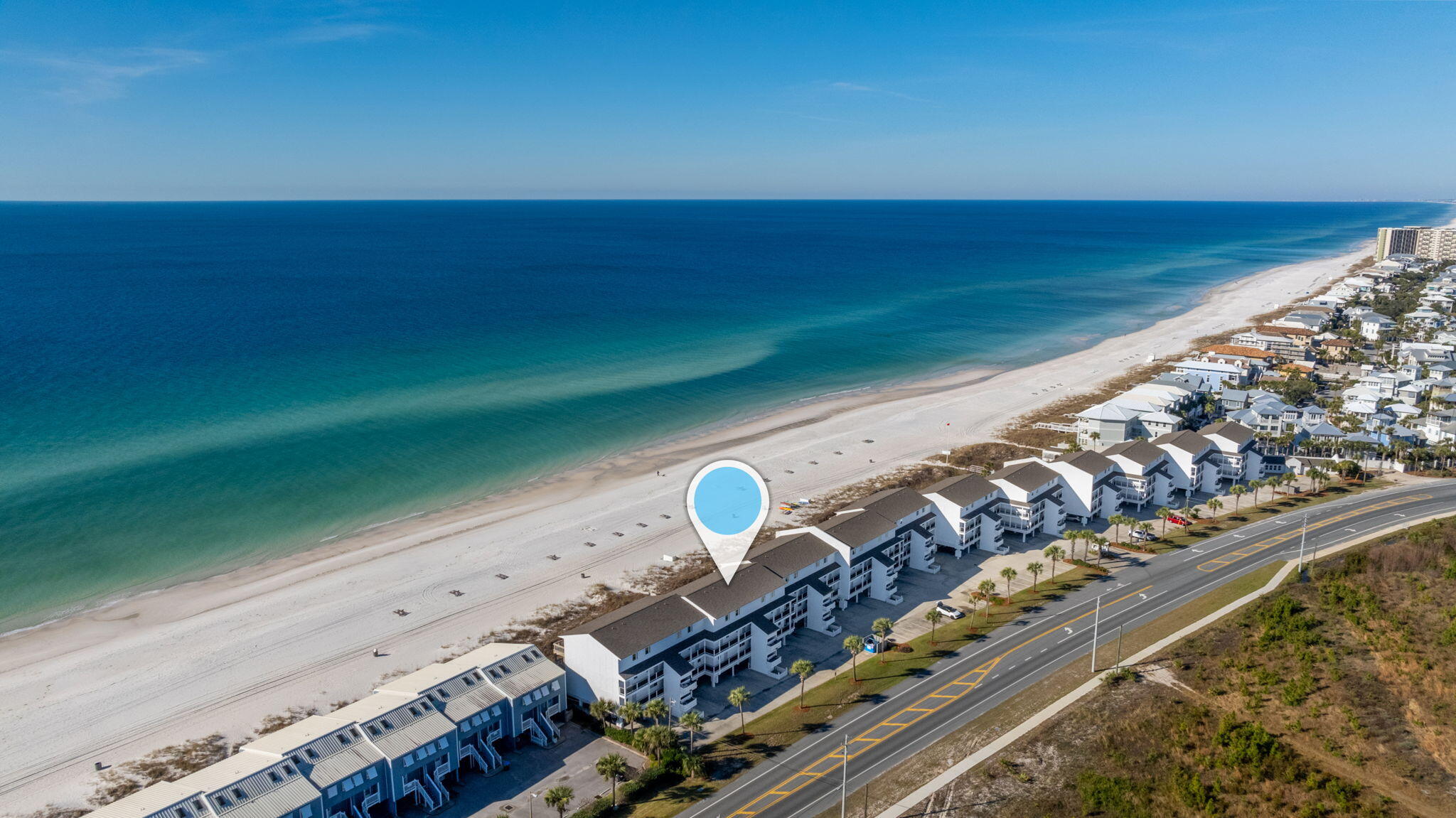 23011 Front Beach Road, Unit E8 Panama City Beach, FL 32413 - Photo 46 of 59 Ramsgate Harbour Aerial