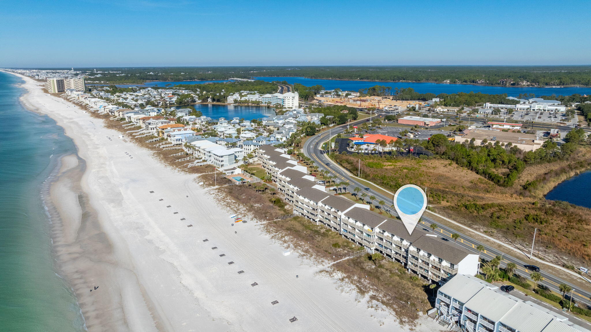 23011 Front Beach Road, Unit E8 Panama City Beach, FL 32413 - Photo 47 of 59 Ramsgate Harbour Aerial