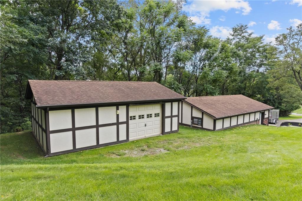 94 Ohare Road Canonsburg, PA 15317 - Photo 45 of 50 Spacious detached garage offers plenty of room for parking, storage, hobbies, or a workshop.