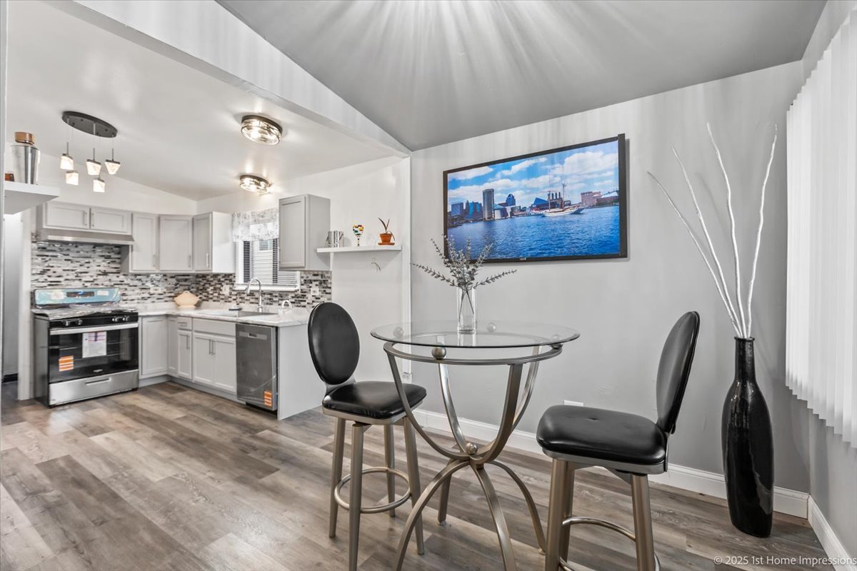 18109 Idlewild Drive Country Club Hills, IL 60478 - Photo 7 of 21 a view of kitchen with cabinets and outdoor seating