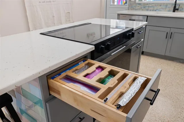 a utility room with washer and dryer