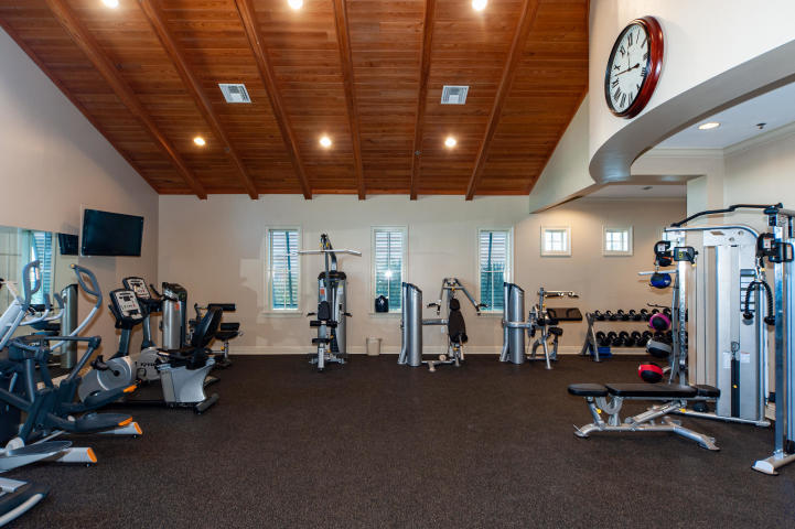 56 Blue Mountain Road, Unit B105 Santa Rosa Beach, FL 32459 - Photo 46 of 49 a view of a room with gym equipment