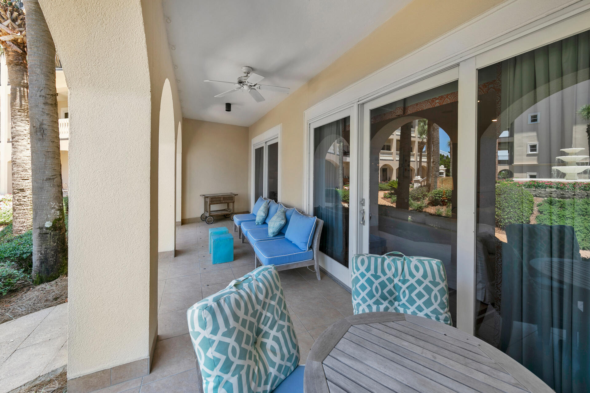 56 Blue Mountain Road, Unit B105 Santa Rosa Beach, FL 32459 - Photo 5 of 49 a balcony view with a couch