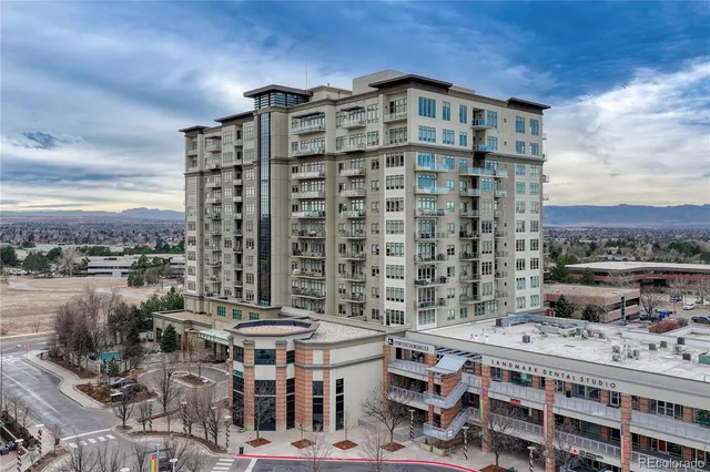 a front view of a building