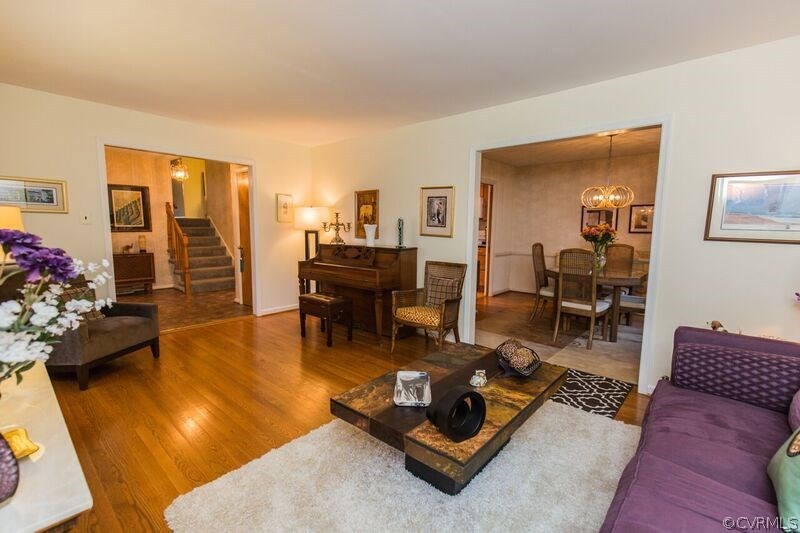 7922 Chowning Road Richmond, VA 23294 - Photo 7 of 15 Dining Room Open to Living Room