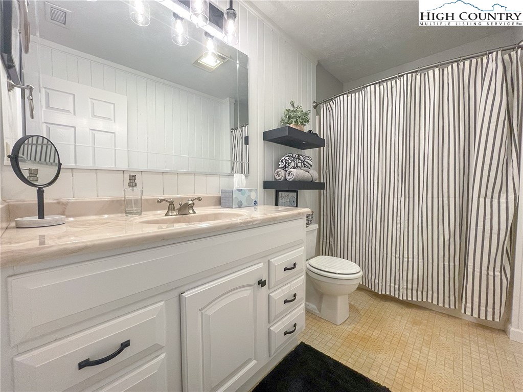 4850 US Highway 421 Vilas, NC 28692 - Photo 35 of 46 a bathroom with a sink a toilet and a mirror