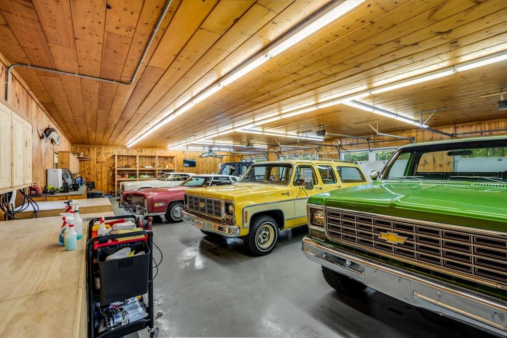 254 Nicholson Road Blue Ridge, GA 30513 - Photo 76 of 86 a view of a garage with cars parked