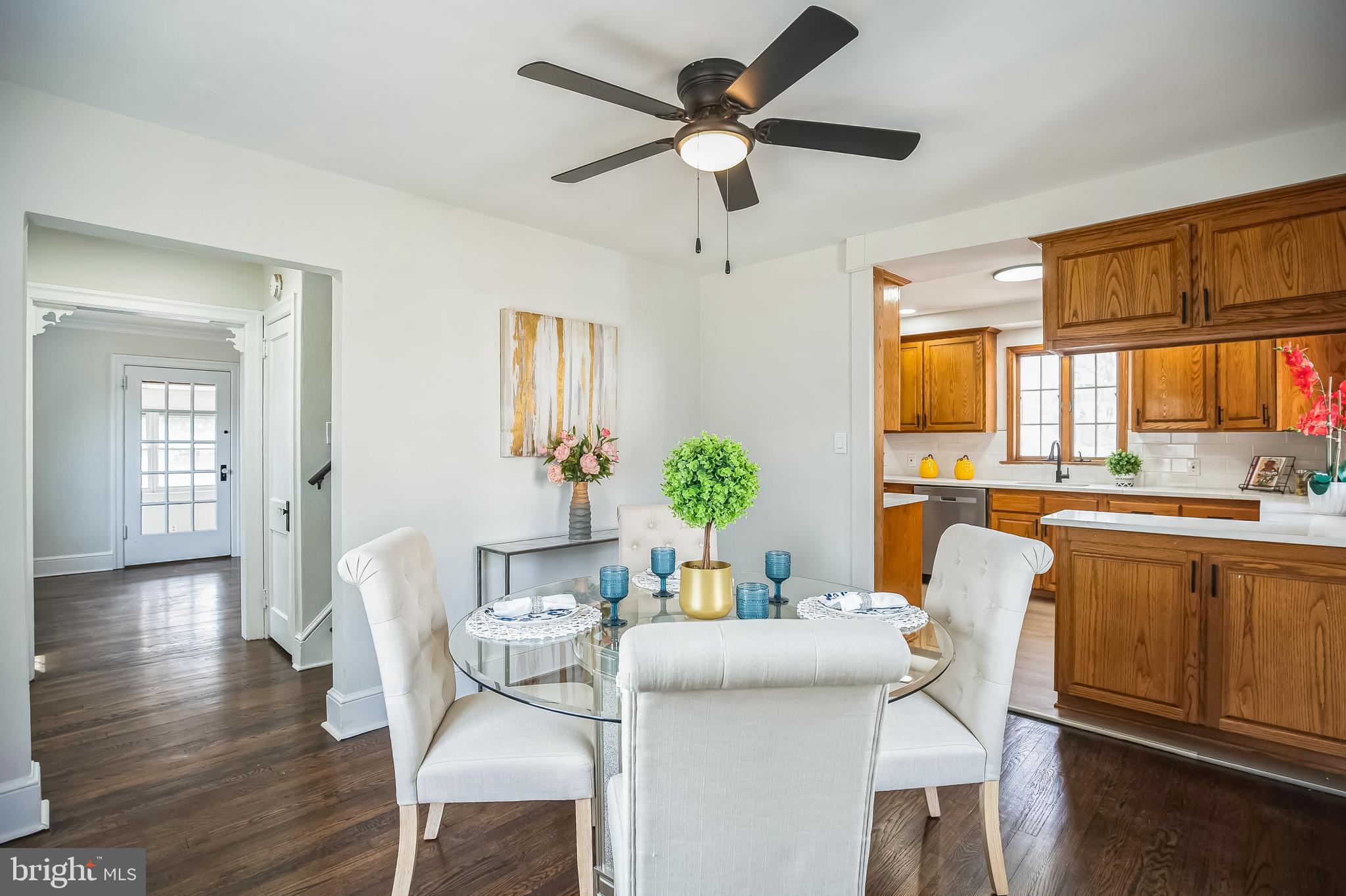 89 Reed Avenue Hamilton, NJ 08610 - Photo 5 of 30 a view of a dining room with furniture window and wooden floor