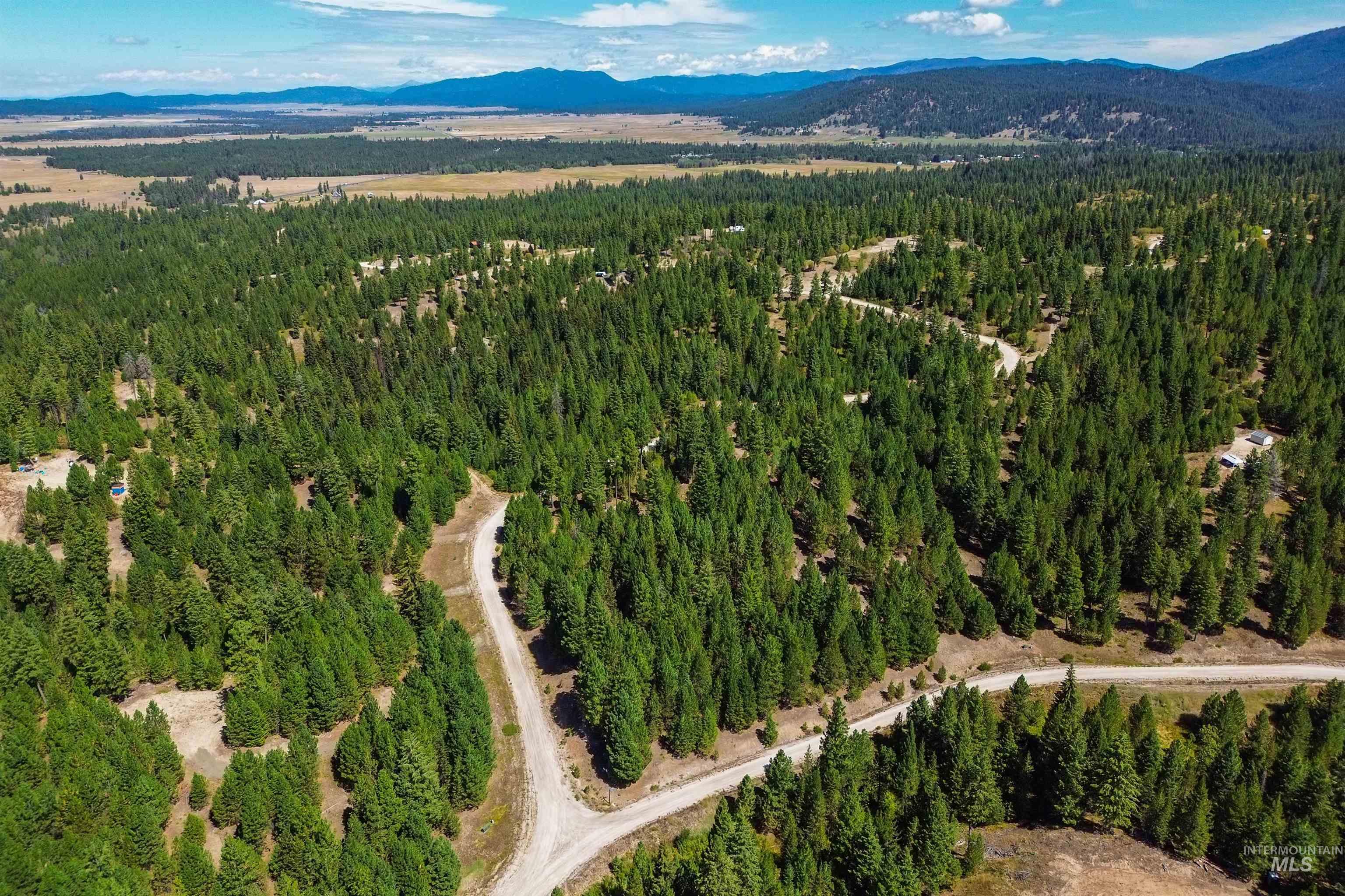 Drone / aerial view of mountains