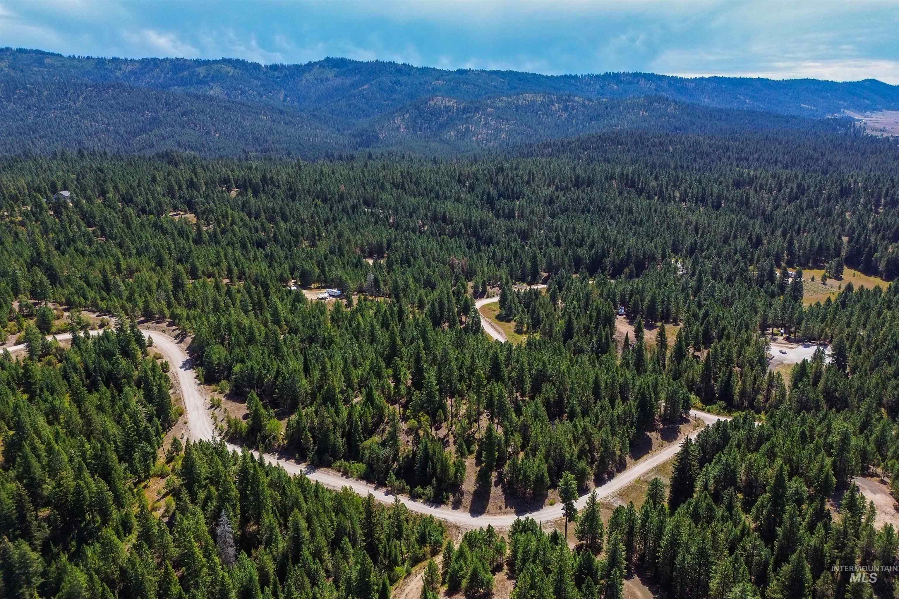 47 Coit Drive Cascade, ID 83611 - Photo 20 of 34 Aerial view of a heavily wooded area