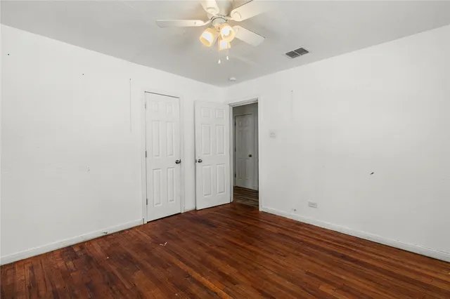 wooden floor in an empty room