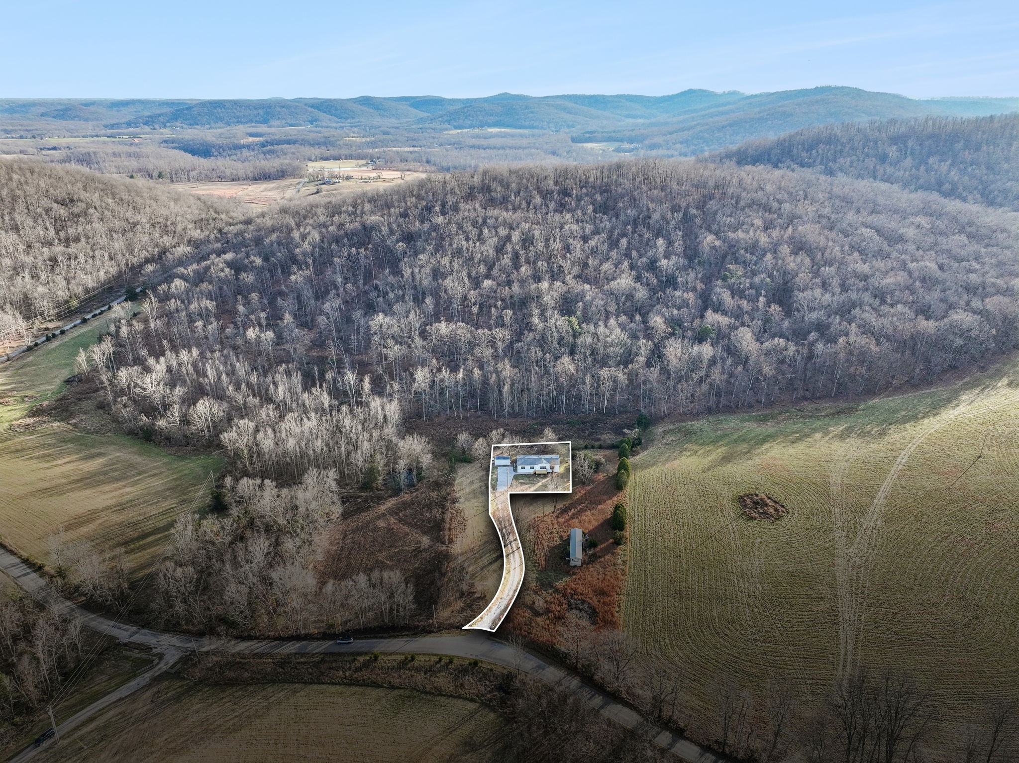145 Milk Barn Road Cookeville, TN 38506 - Photo 37 of 43 a view of outdoor space and mountain view