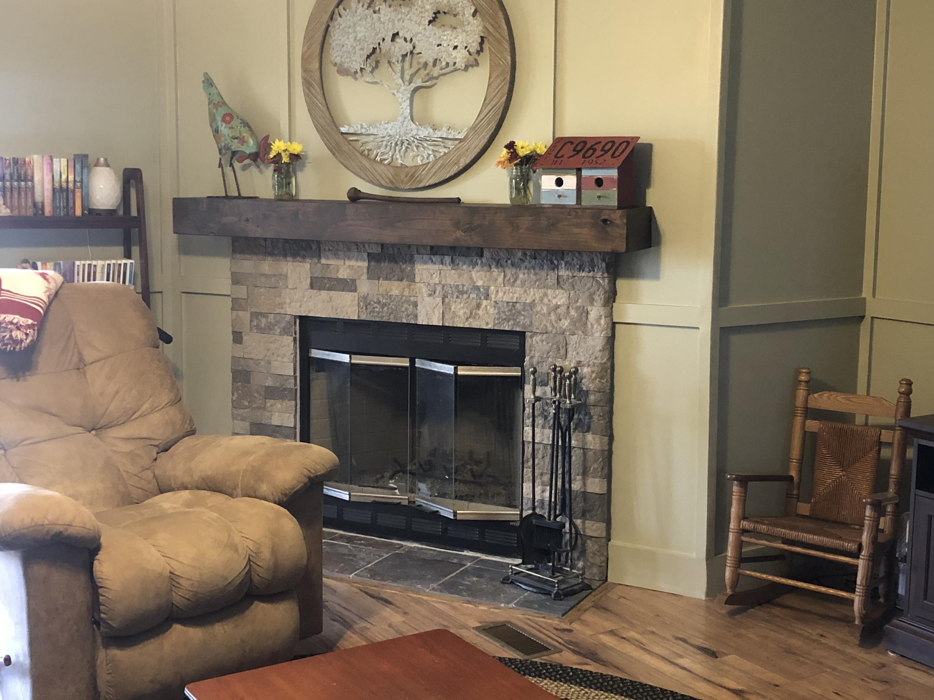1377 Culbertson Road Greeneville, TN 37743 - Photo 4 of 37 Remodeled Fireplace