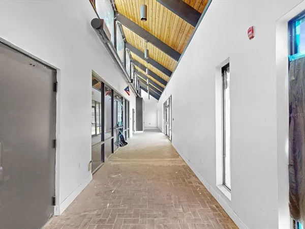 a view of entryway and hall