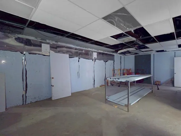 a view of empty room