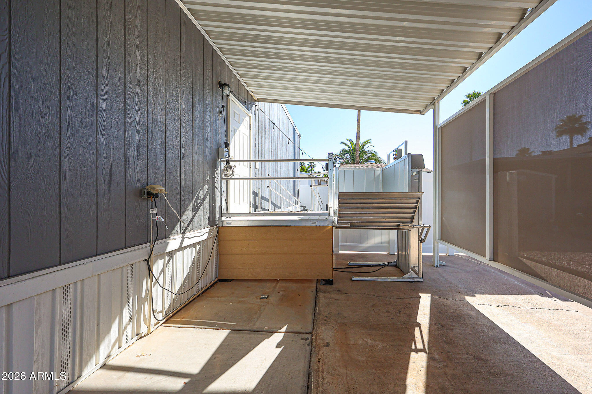201 South Greenfield Road, Unit 254 Mesa, AZ 85206 - Photo 20 of 35 a view of a balcony with chairs