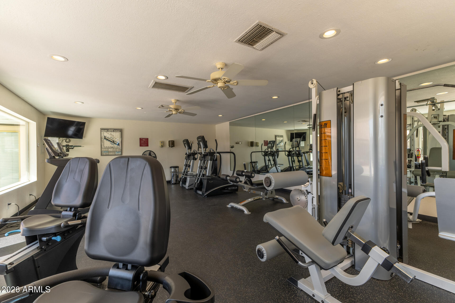 201 South Greenfield Road, Unit 254 Mesa, AZ 85206 - Photo 28 of 35 a view of a room with gym equipment
