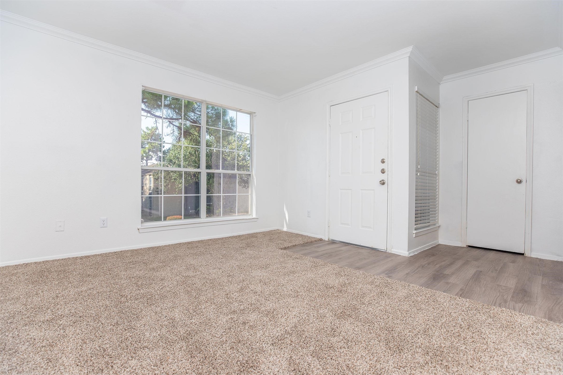 1100 Graham Drive, Unit 1602 Tomball, TX 77375 - Photo 4 of 27 a view of an empty room with a window