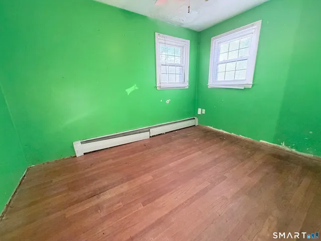 a view of a room with window