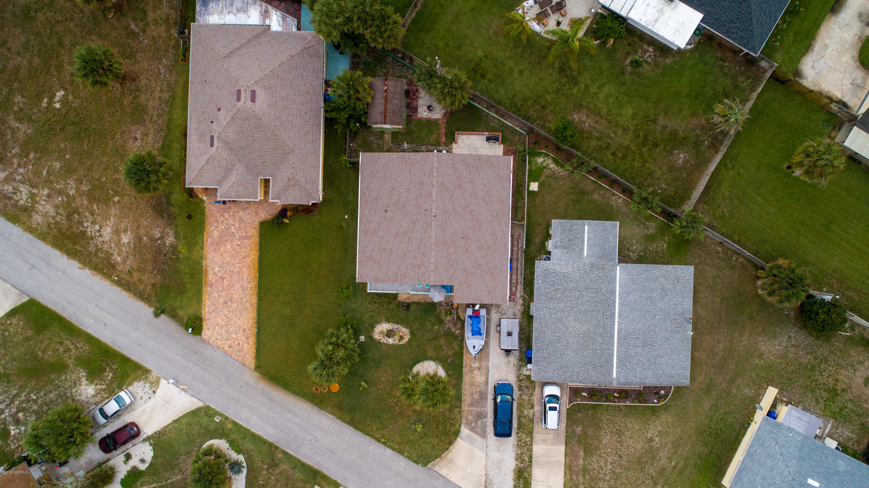 34 Ocean Drive St. Augustine, FL 32080 - Photo 32 of 36 an aerial view of houses with outdoor space