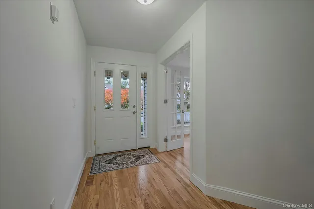 wooden floor in a gallery