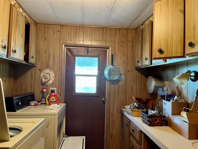 a room with storage and utility