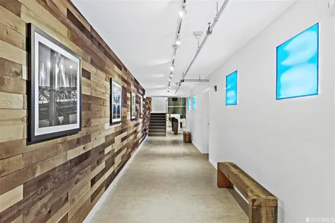 a view of a terrace with furniture