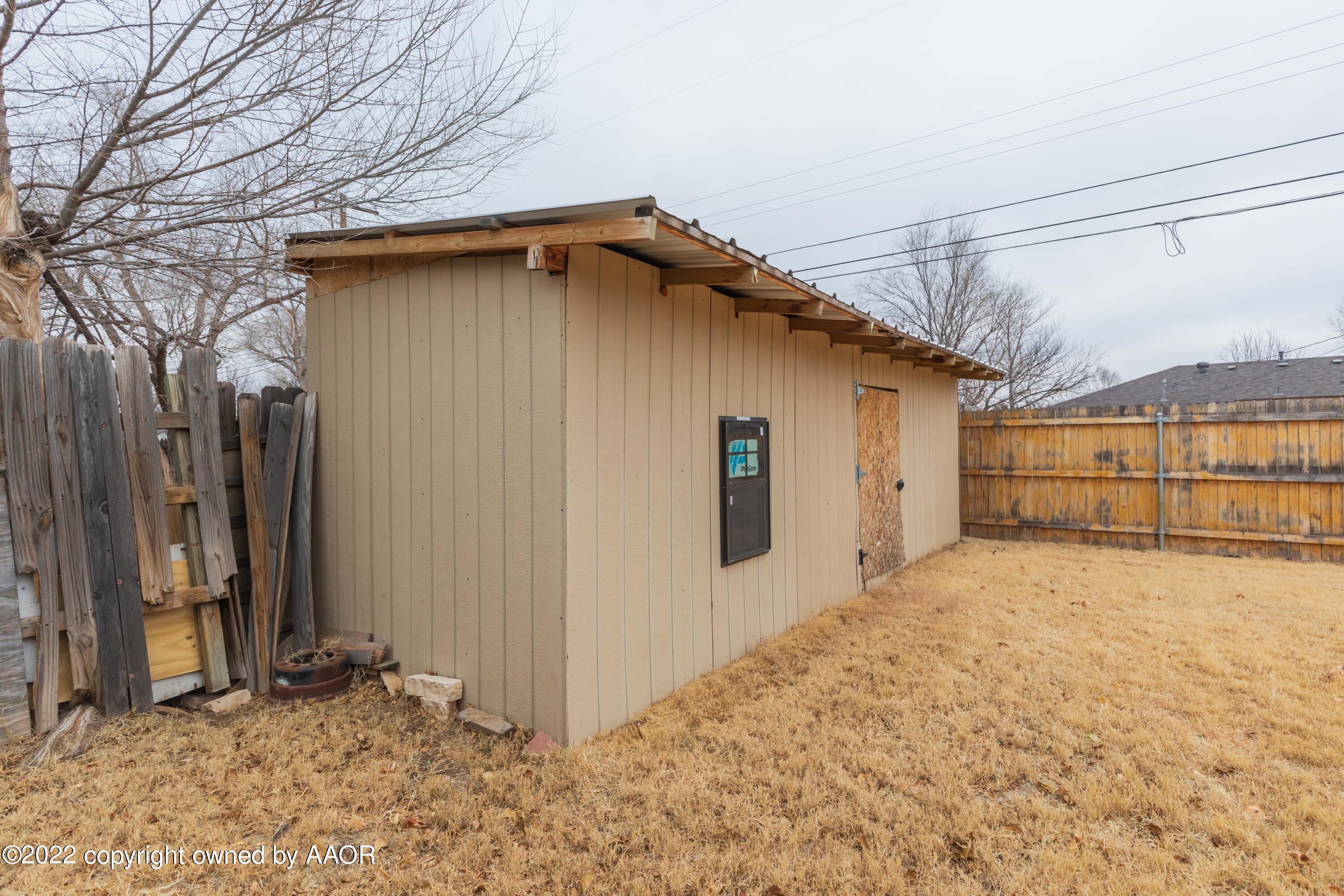 4013 Parker Street Amarillo, TX 79110 - Photo 23 of 23 STORAGE