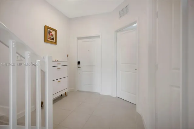 a view of closet area