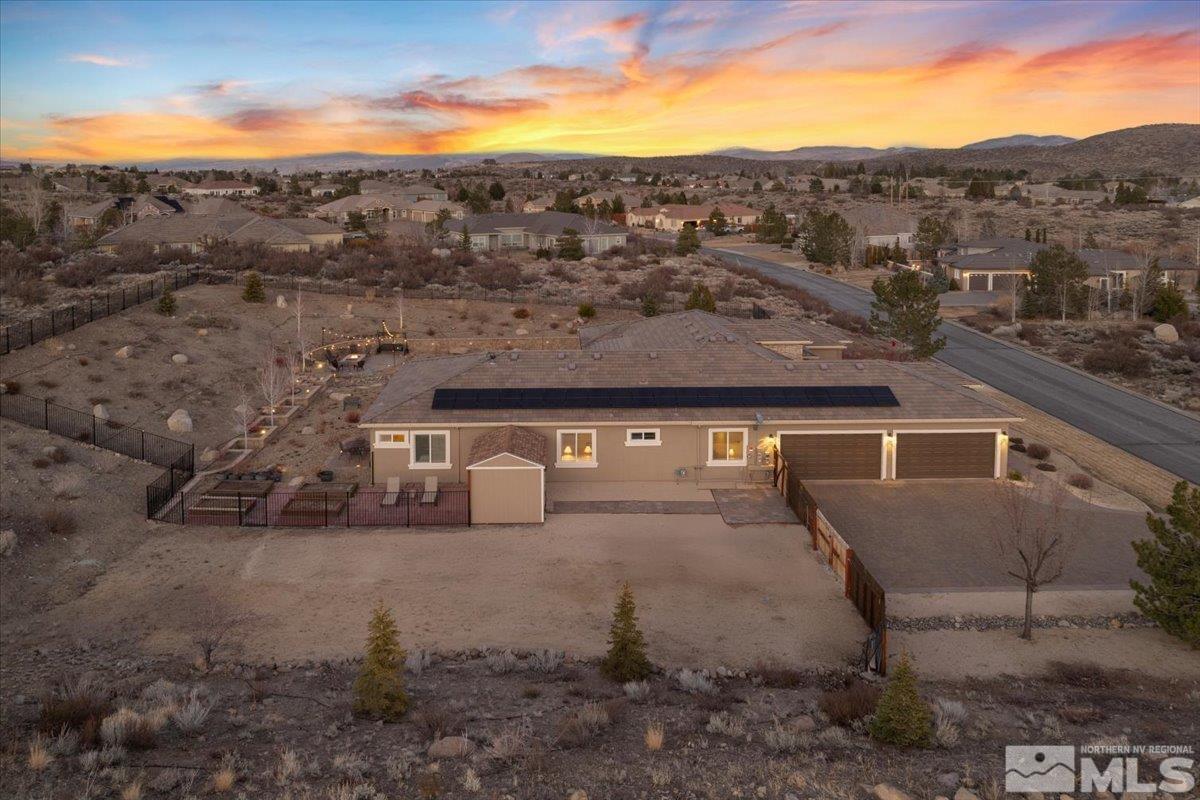 15185 Chateau Avenue Reno, NV 89511 - Photo 20 of 39 a view of a city with mountain