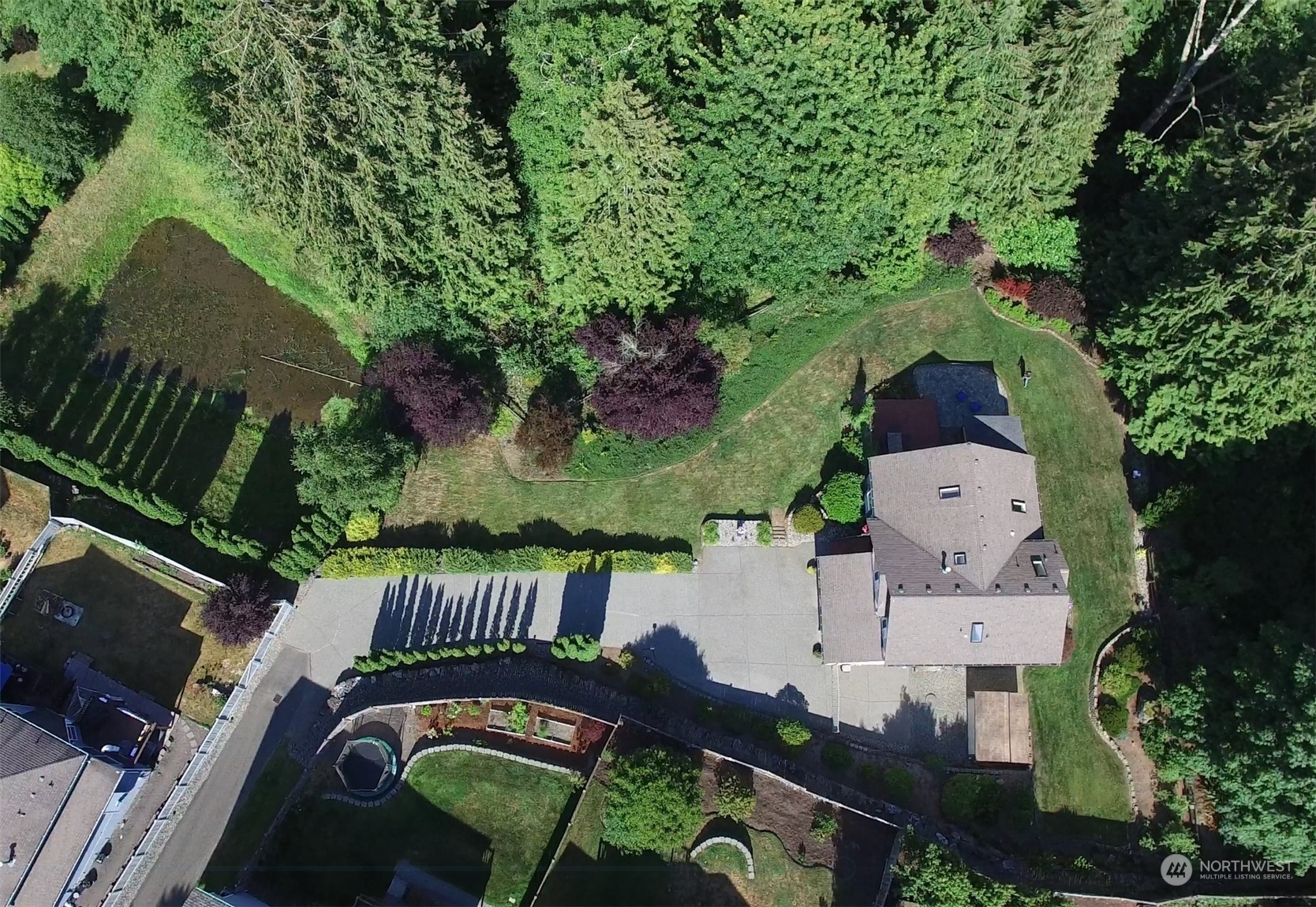 5303 Narbeck Avenue Everett, WA 98203 - Photo 6 of 40 an aerial view of a house with outdoor space and street view