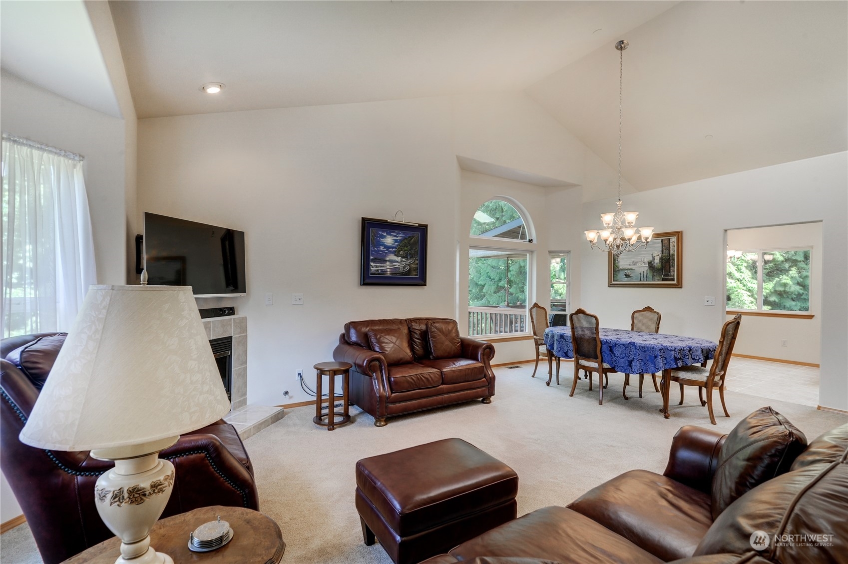 5303 Narbeck Avenue Everett, WA 98203 - Photo 8 of 40 a living room with furniture and a flat screen tv