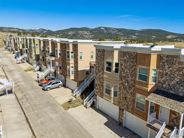 a backyard of a house