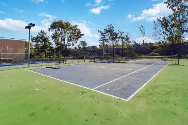 a view of a tennis court