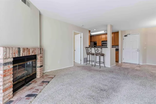 a view of a livingroom with a furniture
