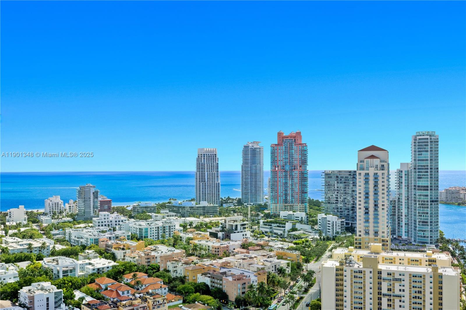 400 Alton Road, Unit 3006 Miami Beach, FL 33139 - Photo 25 of 28 a view of a city with tall buildings
