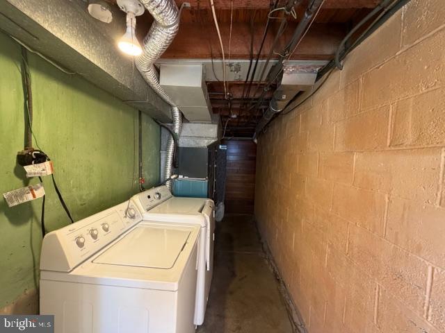 7221 Horrocks Street Philadelphia, PA 19149 - Photo 13 of 15 a utility room with dryer and washer