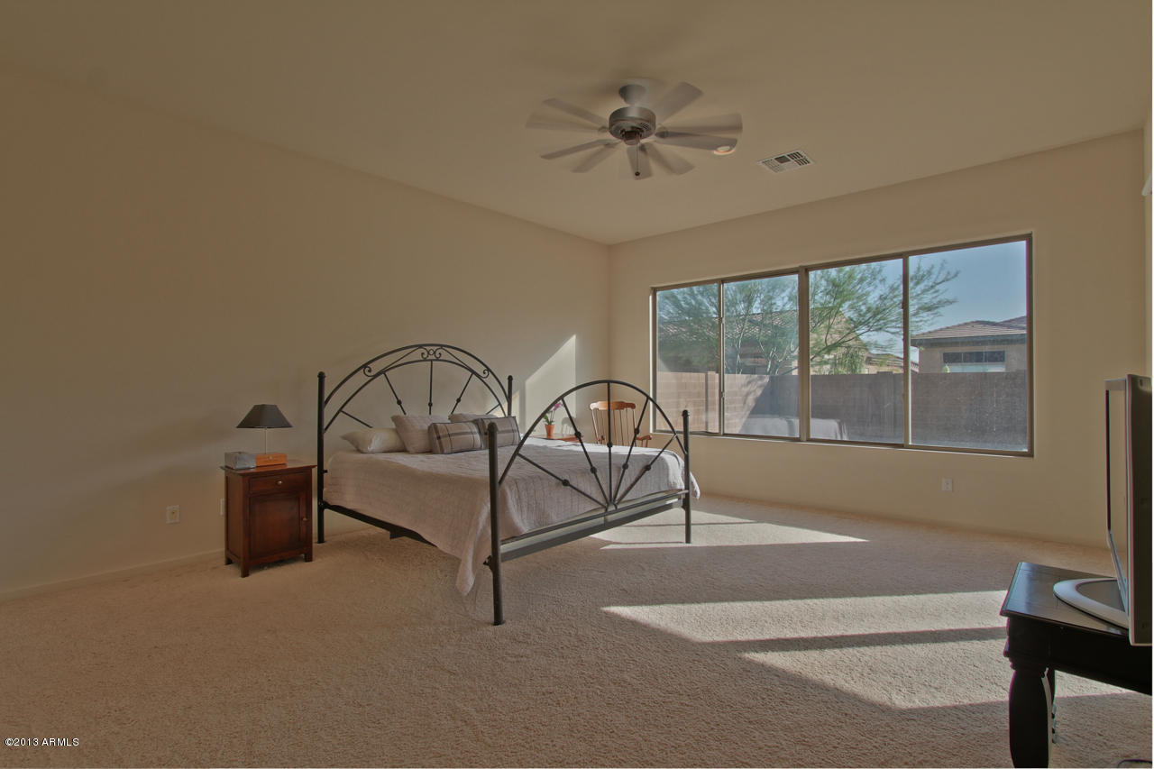 1711 West Brianna Road Phoenix, AZ 85085 - Photo 16 of 35 Master Bedroom with Large Windows