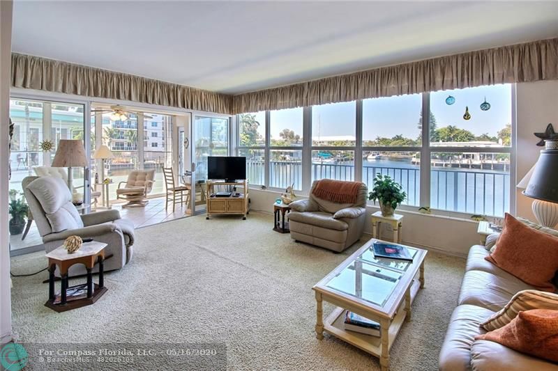 Great Room With Expansive Waterway Views