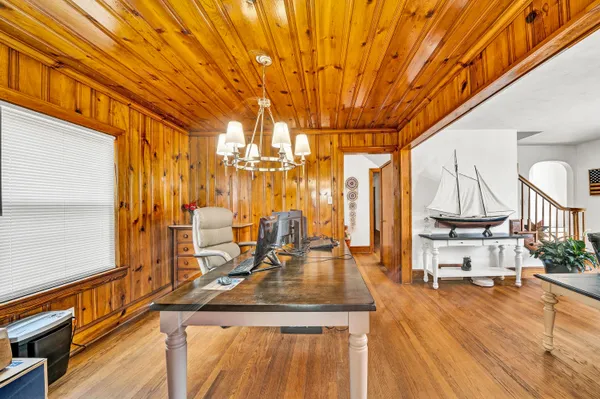 a view of a living room