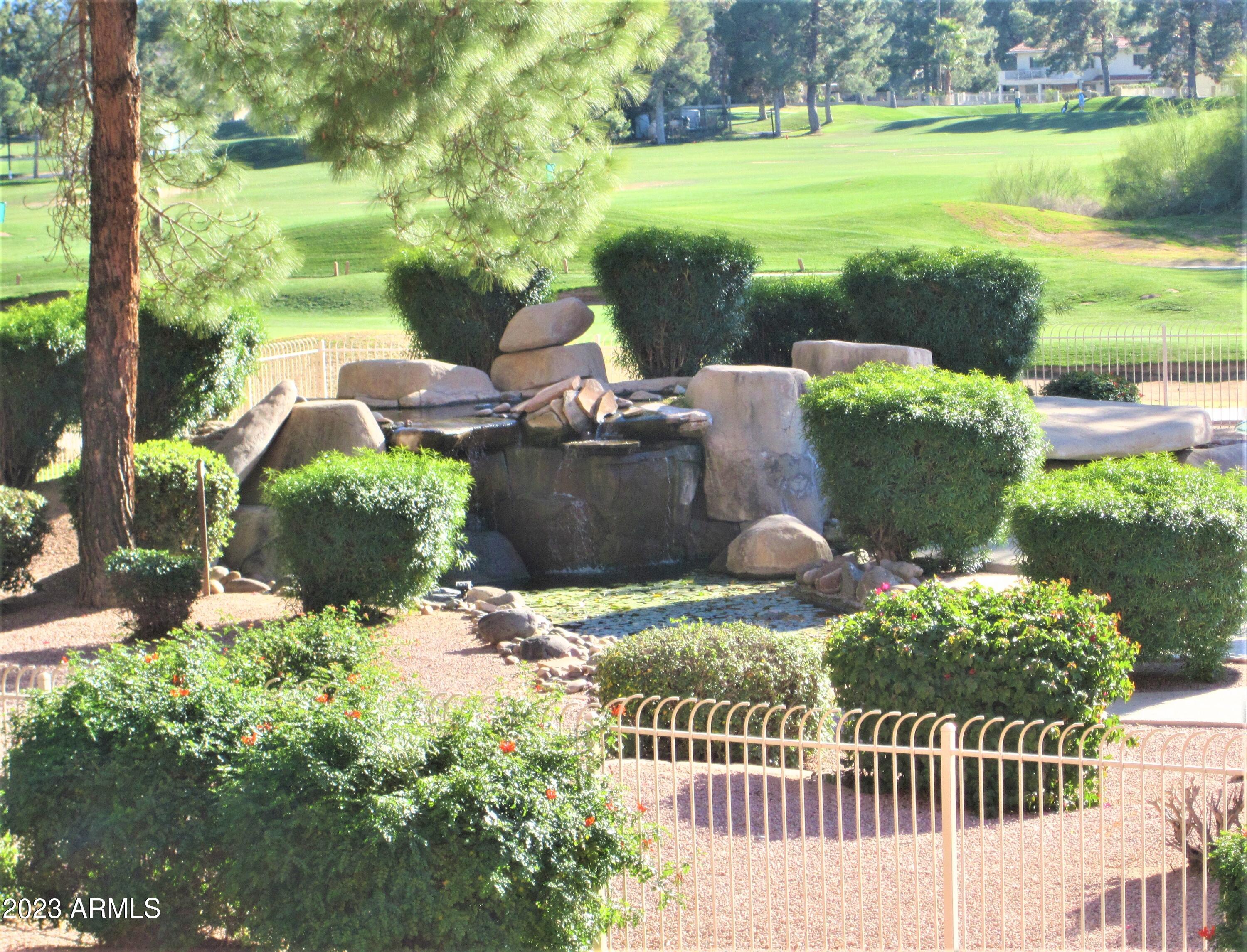 4303 East Cactus Road, Unit 137 Phoenix, AZ 85032 - Photo 18 of 22 KOI POND AND WATER FEATURES