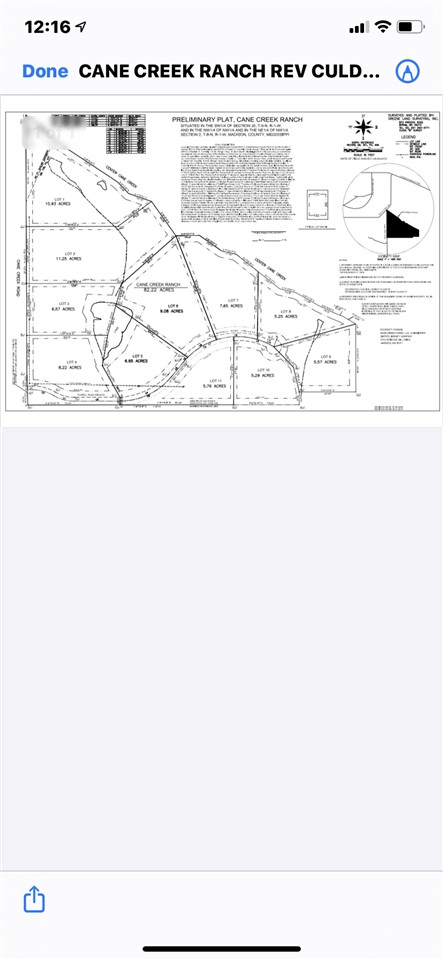 Cane Creek Road, Unit 1 Flora, MS 39071 - Photo 1 of 1 10.93 acres
