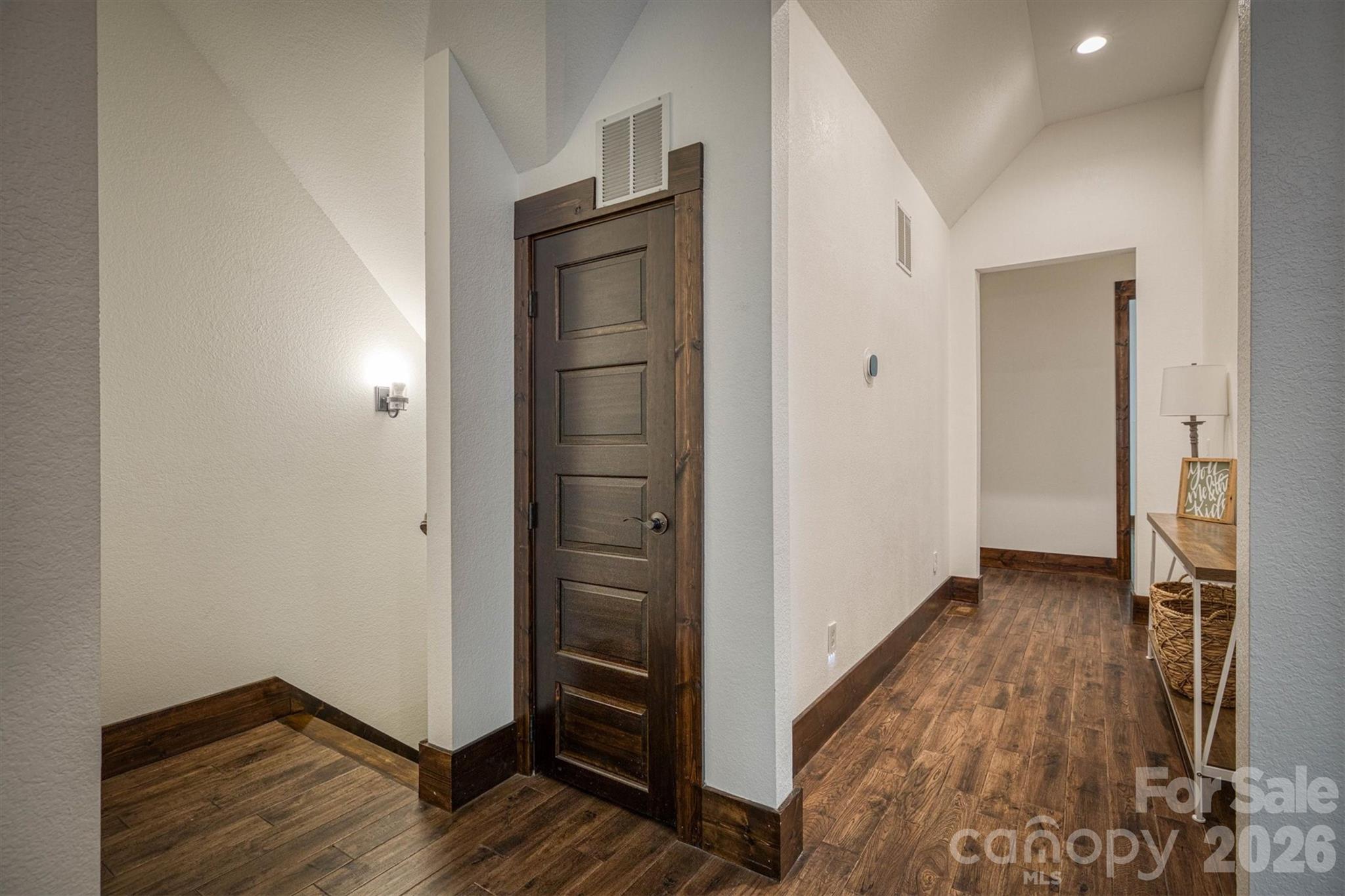 2243 Cottage Park Road Morganton, NC 28655 - Photo 31 of 48 a view of hallway with wooden floor