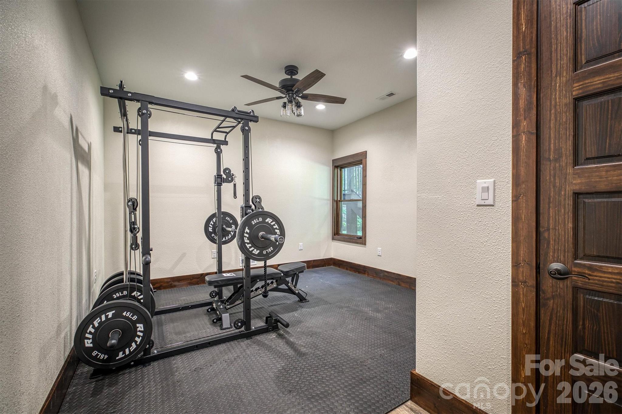 2243 Cottage Park Road Morganton, NC 28655 - Photo 47 of 48 a view of a room with gym equipment