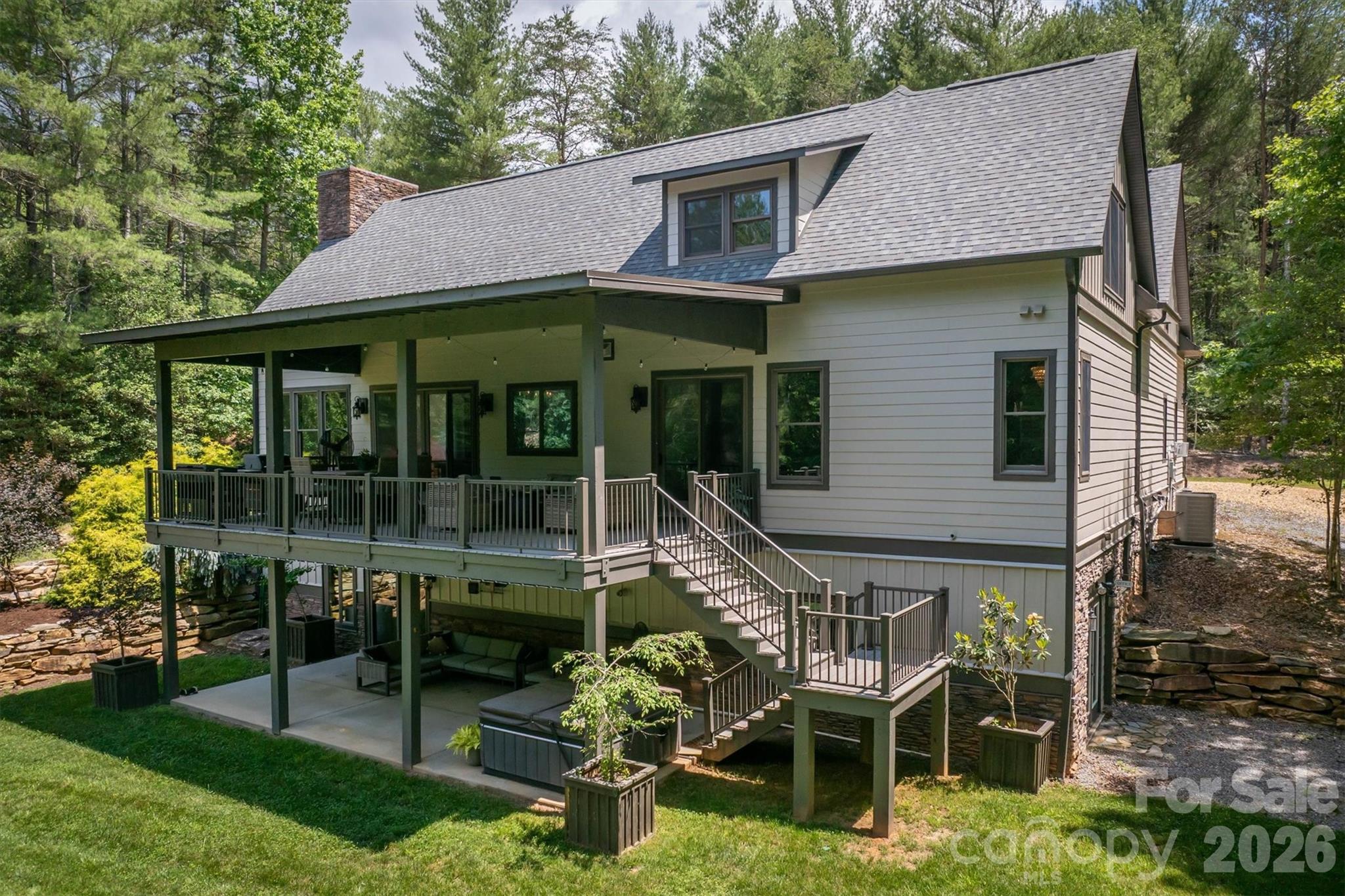 2243 Cottage Park Road Morganton, NC 28655 - Photo 5 of 48 a house view with a sitting space garden and outdoor seating
