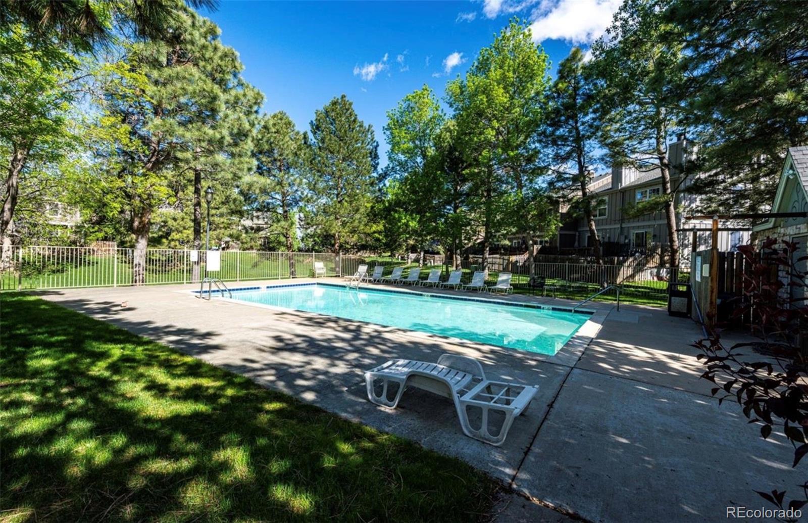 8228 South Fillmore Circle Centennial, CO 80122 - Photo 23 of 23 a view of a street with a yard
