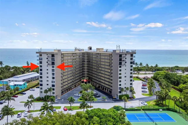 a city view with tall buildings