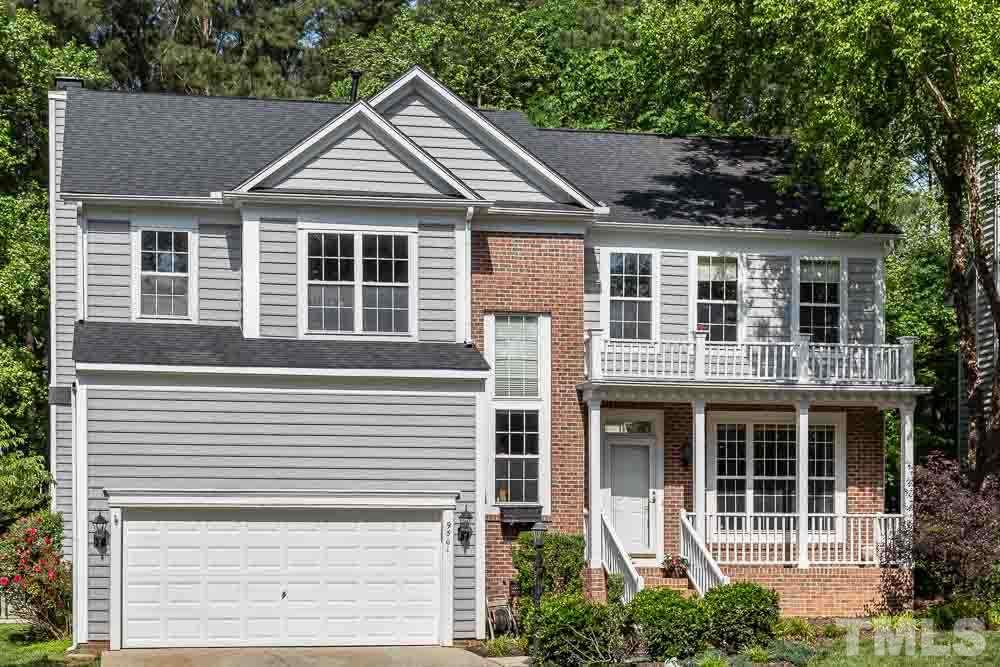 9501 Miranda Drive Raleigh, NC 27617 - Photo 1 of 30 What curb appeal! Juliette's balcony is so charming, isn't it?