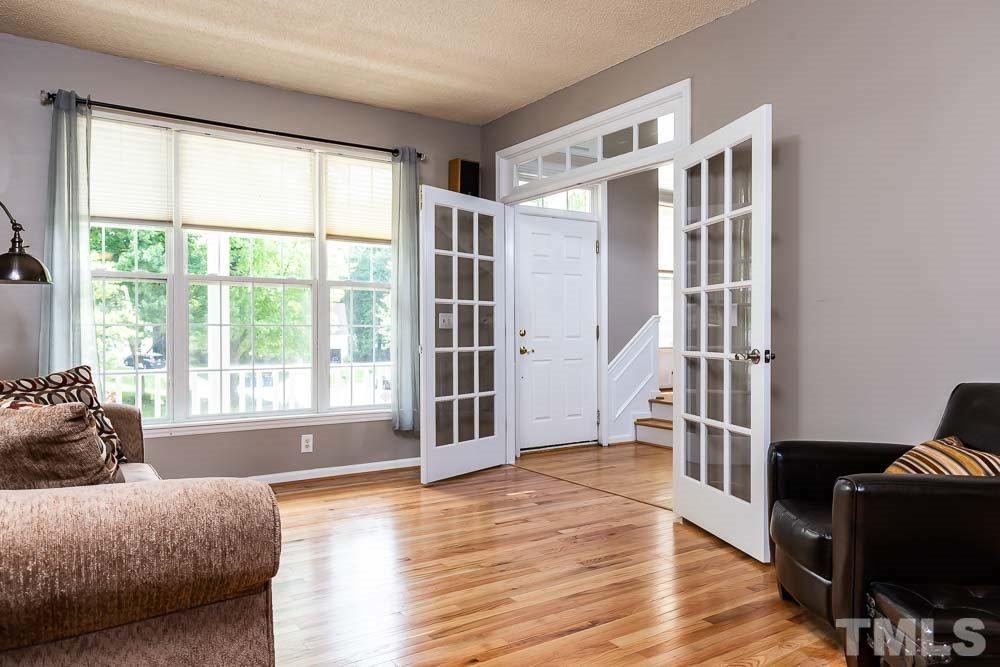 9501 Miranda Drive Raleigh, NC 27617 - Photo 11 of 30 Grand entry from the foyer through french doors!