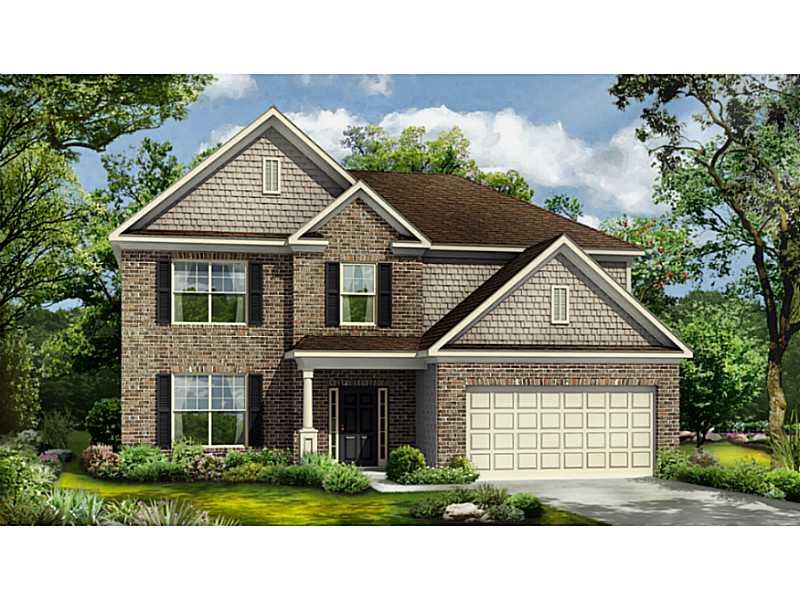 Exterior Front. The Brookwood  **Currently under construction, early Spring completion